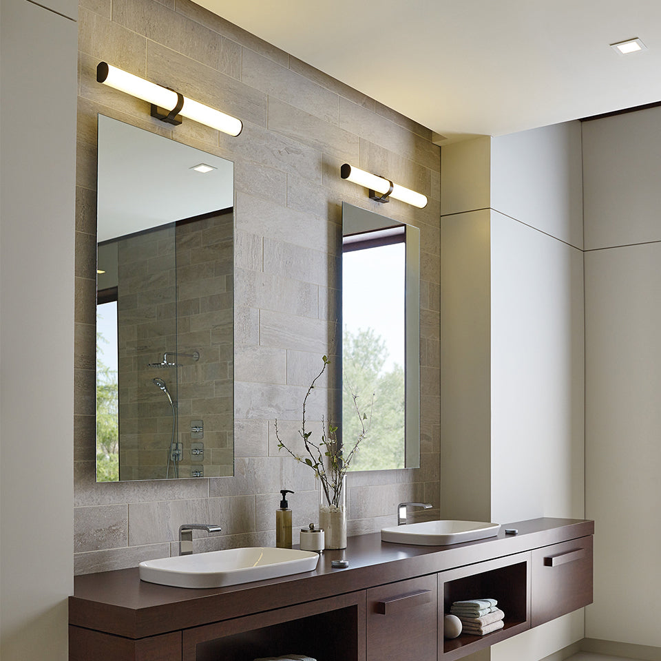 luminaire salle de bain moderne: suspension design  Salle de bain design,  Vanités de salle de bain modernes, Design salle de bain minimaliste